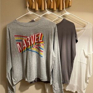 Bundle Deal: 3 Relaxed Fit Tops Set